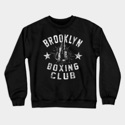 Brooklyn Boxing Club Vintage Distressed Boxer Crewneck Sweatshirt Official Boxing Merch