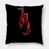 Boxing Gloves Throw Pillow Official Boxing Merch