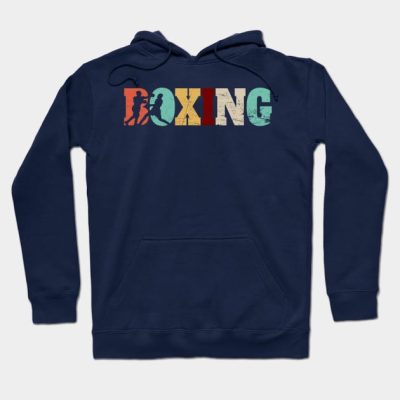 Boxing Vintage Style For Men Hoodie Official Boxing Merch