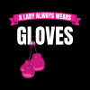 A Lady Always Wears Gloves Mug Official Boxing Merch