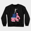 United States Flag Boxing Gloves For American Boxe Crewneck Sweatshirt Official Boxing Merch