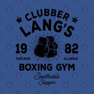 Clubber Langs Boxing Gym Tank Top Official Boxing Merch