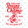 Boxing Champ Throw Pillow Official Boxing Merch