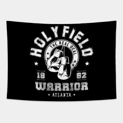 Evander Holyfield Tapestry Official Boxing Merch