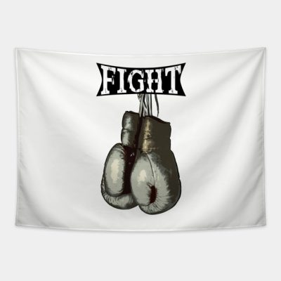 Vintage Boxing Gloves Fight Tapestry Official Boxing Merch