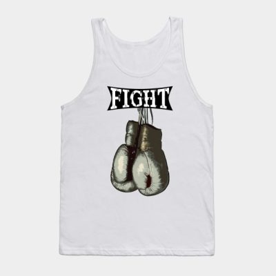 Vintage Boxing Gloves Fight Tank Top Official Boxing Merch