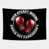 Rock Steady Boxing Knock Out Parkinsons Fighter Re Tapestry Official Boxing Merch