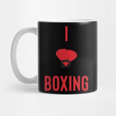 I Love Boxing Mug Official Boxing Merch