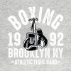 Boxing Brooklyn Ny Fight Hard Crewneck Sweatshirt Official Boxing Merch