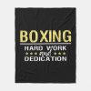 boxing hard work and dedication kickboxing gym bo fleece blanket r84ebf78de55d4e1980dfd9be42943a1f zke88 1000 - Boxing Gifts Shop