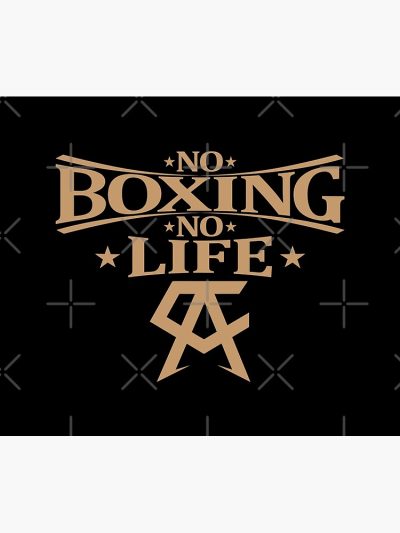 No Boxing No Life Gold Tapestry Official Boxing Merch