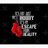 Boxing Not Just A Hobby An Escape From Reality Tapestry Official Boxing Merch