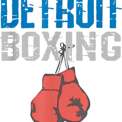 Detroit Boxing Retro Boxer Gym Gift Tote Bag Official Boxing Merch