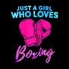 Just A Girl Who Loves Boxing Girls Boxing Gift Tote Bag Official Boxing Merch