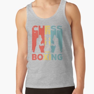 Chess Boxing Vintage Retro Tank Top Official Boxing Merch