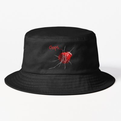 Oops...A Boxing Glove Smashing The Glass. Bucket Hat Official Boxing Merch