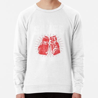 Saved But I Got Hands Boxing Gloves Sweatshirt Official Boxing Merch