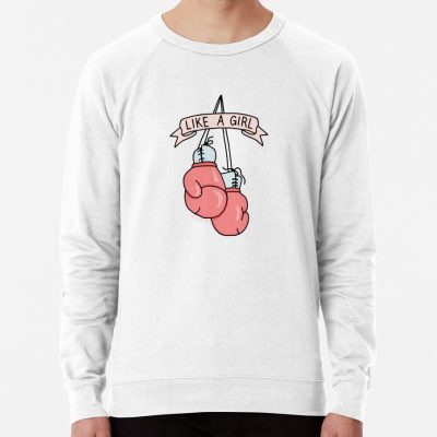 Punch Out The Patriarchy - The Peach Fuzz Sweatshirt Official Boxing Merch