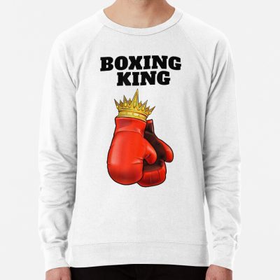 Boxing King  Mens Boxing T  Boys Boxer Sport Boxing Sweatshirt Official Boxing Merch