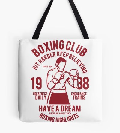 Boxing Club Tote Bag Official Boxing Merch