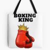 Boxing King  Mens Boxing T  Boys Boxer Sport Boxing Tote Bag Official Boxing Merch