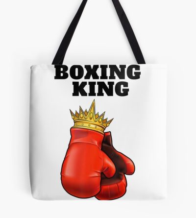 Boxing King  Mens Boxing T  Boys Boxer Sport Boxing Tote Bag Official Boxing Merch