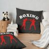 Boxing Graphic - Boxing Throw Pillow Official Boxing Merch