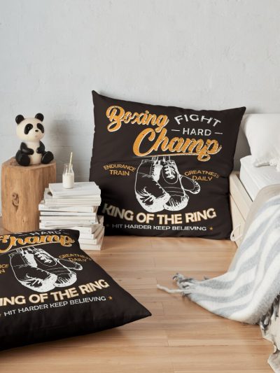 Boxer / Boxing Throw Pillow Official Boxing Merch