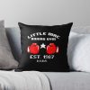 Little Mac Boxing Gym - Punch Out Throw Pillow Official Boxing Merch