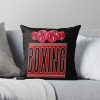 Boxing Gloves Throw Pillow Official Boxing Merch