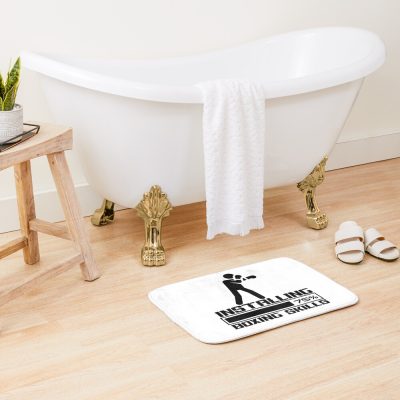 Installing Boxing Skills - Boxing Lover - Funny Boxing Bath Mat Official Boxing Merch