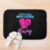 Just A Girl Who Loves Boxing Girls Boxing Gift Bath Mat Official Boxing Merch