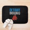 Detroit Boxing Retro Boxer Gym Gift Bath Mat Official Boxing Merch