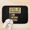 Level Of Boxing In Gold Bath Mat Official Boxing Merch