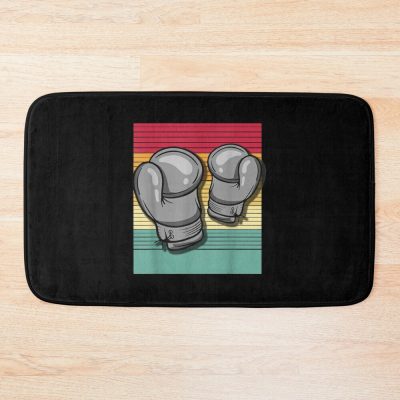 Boxing T Gloves Fighter Champion Punch Ring Coach Bath Mat Official Boxing Merch