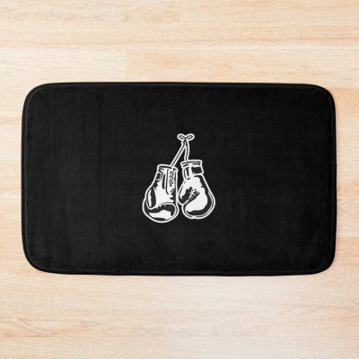 Boxing Gloves Bath Mat Official Boxing Merch