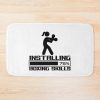 Installing Boxing Skills - Boxing Lover - Funny Boxing Bath Mat Official Boxing Merch