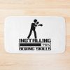 Installing Boxing Skills - Boxing Lover - Funny Boxing Bath Mat Official Boxing Merch