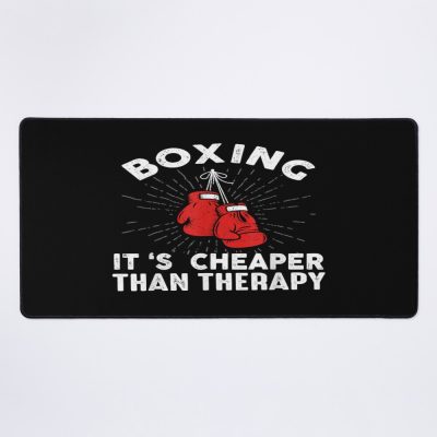 Funny Boxing Quote Gloves Boxer Mouse Pad Official Boxing Merch