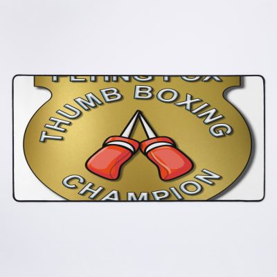 Flying Fox Thumb Boxing Champion. Mouse Pad Official Boxing Merch