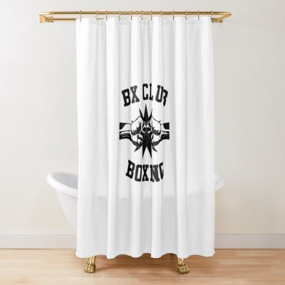 Bronx Bx Club Boxing Shower Curtain Official Boxing Merch