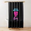 Just A Girl Who Loves Boxing Girls Boxing Gift Shower Curtain Official Boxing Merch