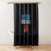 Detroit Boxing Retro Boxer Gym Gift Shower Curtain Official Boxing Merch