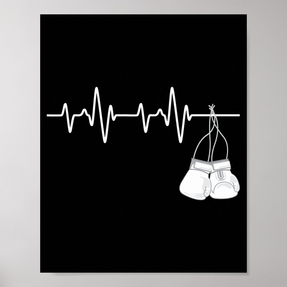 boxing heartbeat boxing lover boxer kickboxing fa poster rf5d01679f4cb426aaf74f2d6ea48db75 wva 8byvr 1000 - Boxing Gifts Shop
