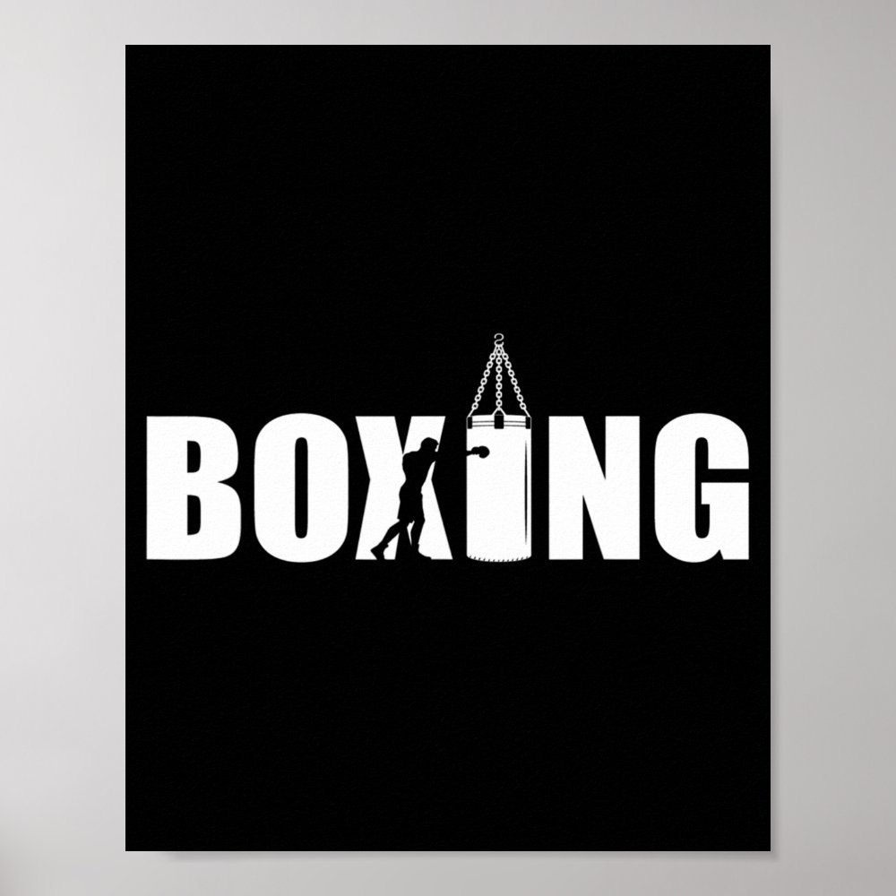 boxing lover gym boxer kickboxing kickboxer enthus poster r1ca966ec72a64048886a8fd5adba24fc wva 8byvr 1000 - Boxing Gifts Shop