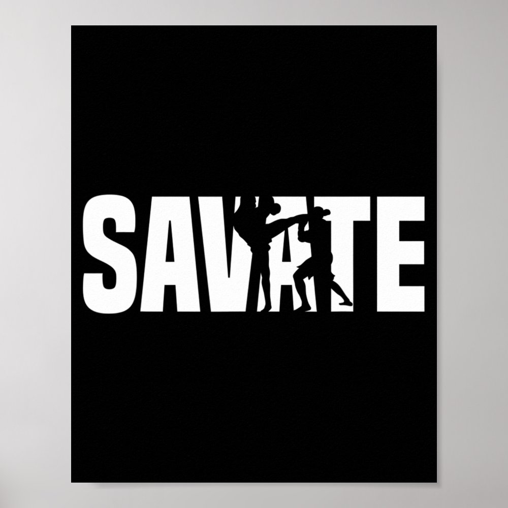 great savate boxing outfit kick mma kickboxing poster re7b00f3829eb4e449ed2eee4429ee1fc wva 8byvr 1000 - Boxing Gifts Shop