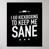 i go kickboxing white poster r618c012c42404296b767f8040d1532f4 wva 8byvr 1000 - Boxing Gifts Shop