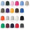 sweatshirt color chart - Boxing Gifts Shop