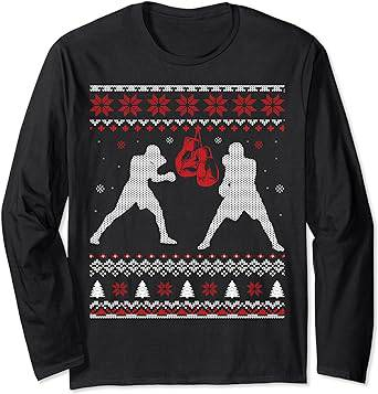 Boxing Sport Ugly Christmas Sweater Style