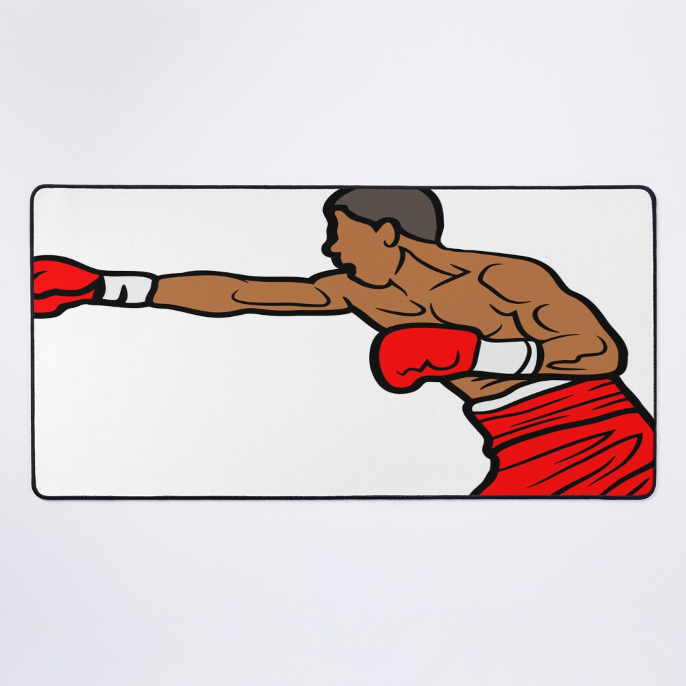 Boxing Man Mouse Pad